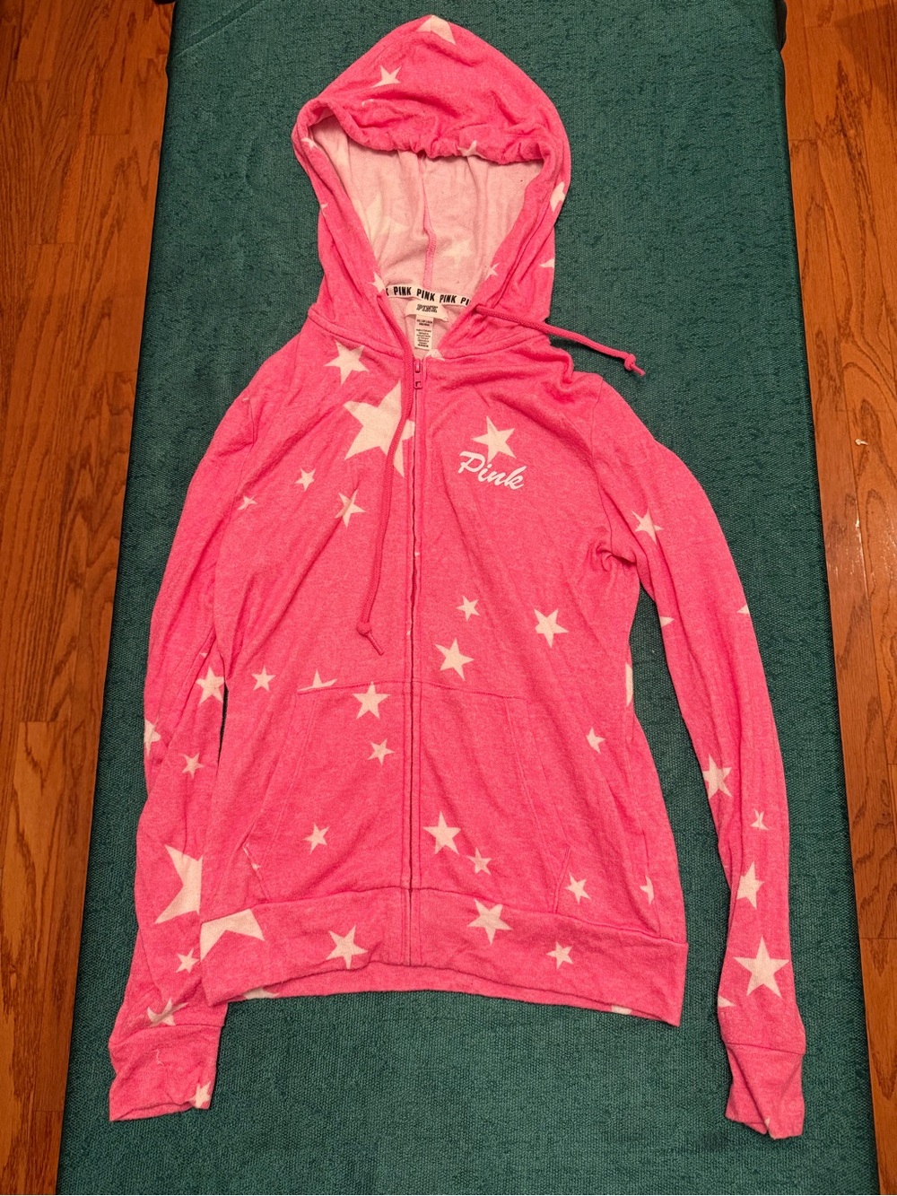 Pink Stars Zip-Up Hoodie w matching shorts- PINK Victoria's Secret